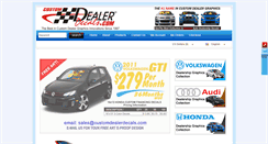Desktop Screenshot of customdealerdecals.com